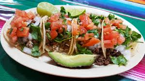 El Borrego De Oro signature dishes Crispy TacosFajita TacosChilaquiles
